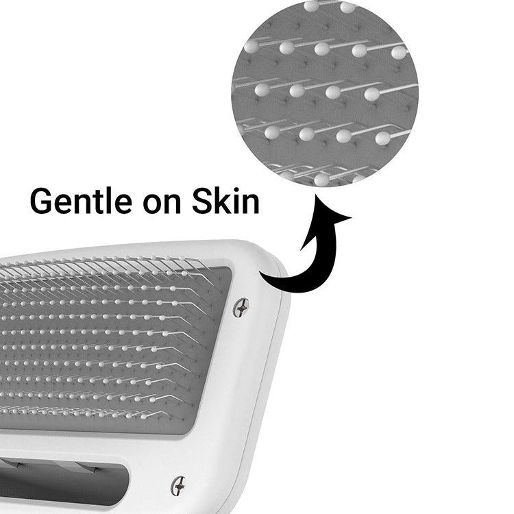 Pet Electric Hair Dryer Comb Dog Hair Heating Fan Drying And Drawing Combo Pet Hair Comb