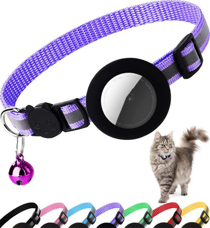 Applicable Airatg Pet Collar Kitten Puppy Reflective Anti-lost Pet Collar Neck